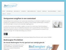 Tablet Screenshot of bioenergiser.nl